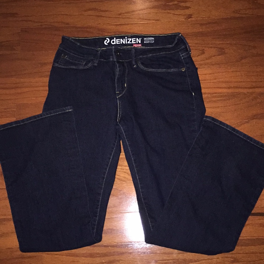 8S Modern Boot Cut Denizen Dark Wash Denim Jeans